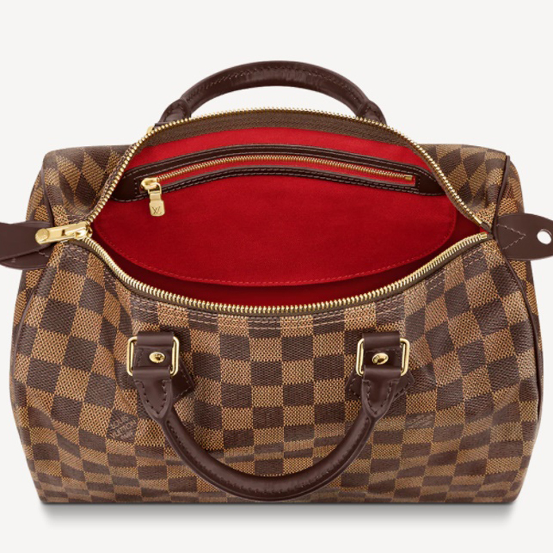 Louis Vuitton SPEEDY BANDOULIERE 30 Damier Ebene Handbag N41364 